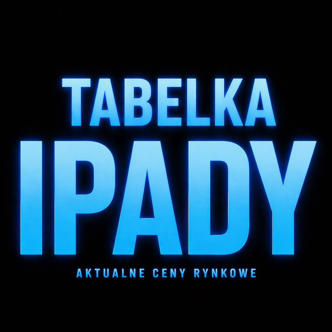 Cennik iPady