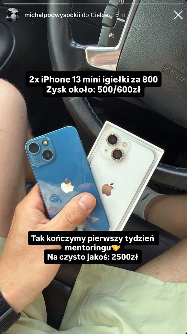 2500 zł - Pierwszy tydzień