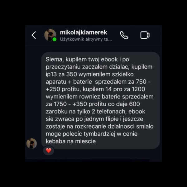 +600zł - 2 pierwsze flipy