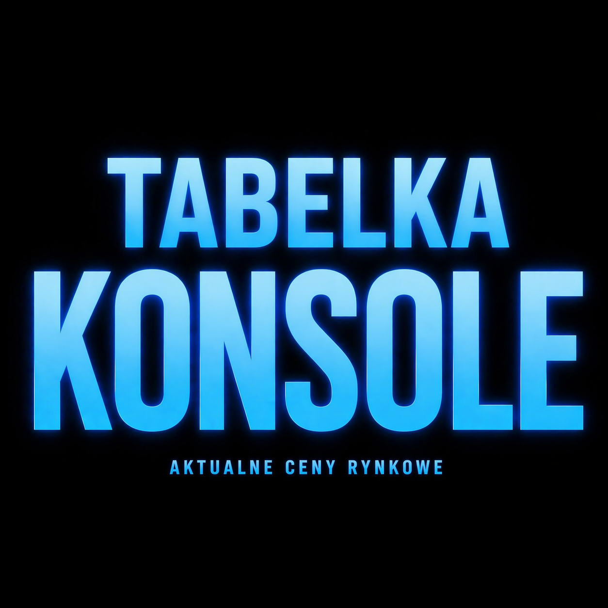 Cennik Konsole