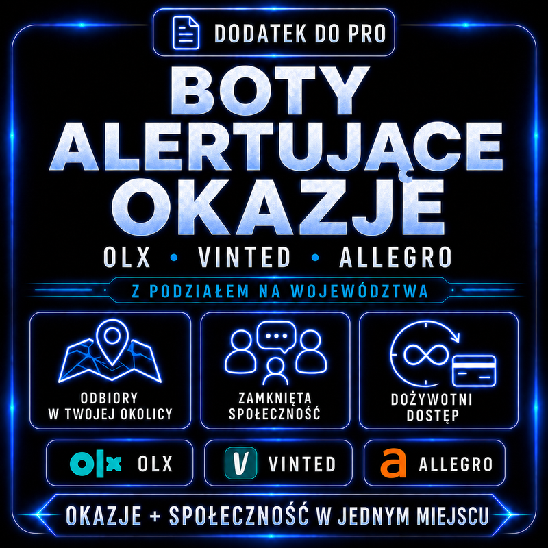 Boty z okazjami + społeczność