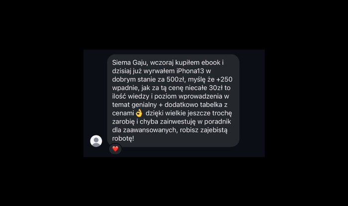 +250zł - pierwszy flip
